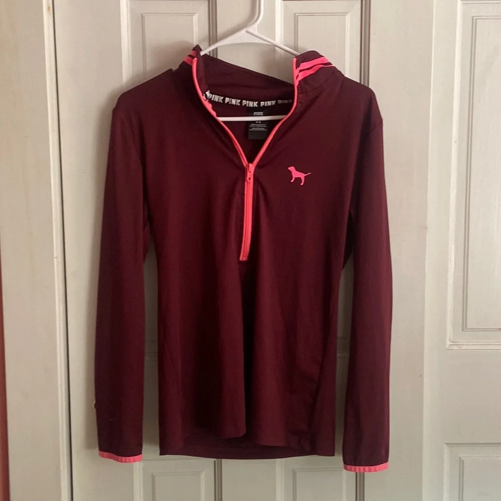 PINK Quarter Zip - Picture 1 of 3
